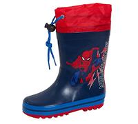 Marvel Stivali in Gomma Spiderman con Legaccio Ragazzi Stivali in Gomma Supereroi Stivali da Pioggia Bambine Stivali da Neve