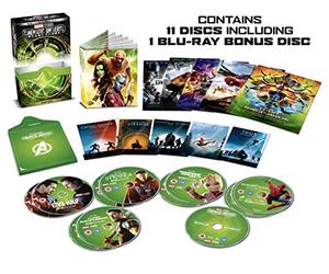 Marvel Studios Cinematic Universe: Phase Three - Part One 4K Ultra-HD [Blu-ray] [2019] [Edizione: Regno Unito]