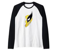 Marvel Studios Deadpool & Wolverine Best Friends Heart Right Maglia con Maniche Raglan