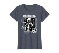 Marvel Studios Deadpool & Wolverine Maximum Effort Chalk Art Maglietta, Donna, Pervinca, 3XL
