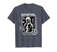 Marvel Studios Deadpool & Wolverine Maximum Effort Chalk Art Maglietta, Uomo, Pervinca, 3XL