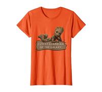 Marvel Studios’ I Am Groot Cutest Guardian of The Galaxy Maglietta, Donna, Arancio, M