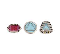 Marvel Studios Iron Man Set Di Repliche Di Pin Arc Reactor Illuminato In 3 Pezzi