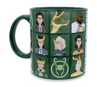Marvel Studios Loki "Scopo Glorioso" Tazza In Ceramica | Contiene 20 Once