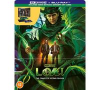 Marvel Studios Loki: The Complete Second Season Steelbook (4K UHD Blu-ray)