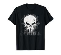 Marvel Studios Spider-Man: BND Movie 2026 Punisher Skull NYC Maglietta