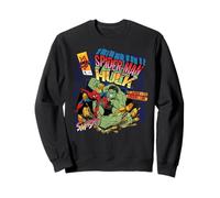 Marvel Studios Spider-Man BND Movie 2026 vs Hulk Comic Cover Felpa