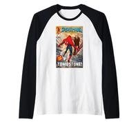 Marvel Studios Spider-Man: BND Movie 2026 vs Tombstone Comic Maglia con Maniche Raglan