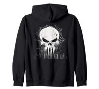 Marvel Studios Spider-Man: Brand New Day Punisher Skull NYC Felpa con Cappuccio