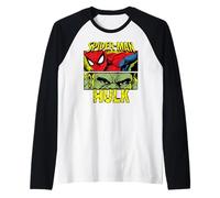 Marvel Studios Spider-Man: Brand New Day Spidey & The Hulk Maglia con Maniche Raglan