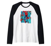 Marvel Studios Spider-Man: Brand New Day Super Villain Trio Maglia con Maniche Raglan