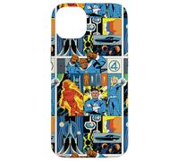 Marvel Studios The Fantastic Four: First Steps Retro Collage Custodia per iPhone 14 Plus
