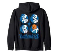 Marvel Studios The Fantastic Four: First Steps Space Mission Felpa con Cappuccio