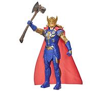 Marvel Studios' Thor: Love and Thunder Stormbreaker Strike Thor - Figura elettronica, 30 cm, per bambini dai 4 anni in su