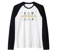 Marvel Studios Thunderbolts "Disposable Delinquents" Icons Maglia con Maniche Raglan
