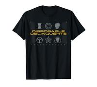 Marvel Studios Thunderbolts "Disposable Delinquents" Icons Maglietta