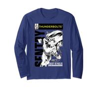 Marvel Studios Thunderbolts Sentry B&W Comic Cover #7 Maglia a Manica