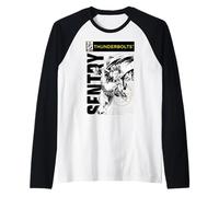 Marvel Studios Thunderbolts Sentry B&W Comic Cover #7 Maglia con Maniche Raglan