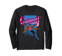 Marvel Studios X-Men '97 Gambit Intro Pose & Logo Maglia a Manica