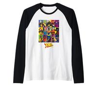 Marvel Studios X-Men '97 Season 2 all-New Character Grid Maglia con Maniche Raglan