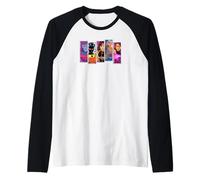 Marvel Studios X-Men '97 Season 2 Cable Team X-Force Collage Maglia con Maniche Raglan