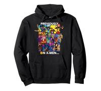 Marvel Studios X-Men '97 Season 2 Previously on X-Men Felpa con Cappuccio