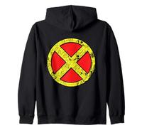 Marvel Studios X-Men '97 Season 2 X-Symbol Circle Logo Felpa con Cappuccio