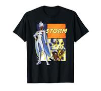 Marvel Studios X-Men ’97 Storm Lightning Logo Action Panels Maglietta