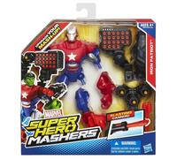 Marvel Super Hero Mashers Figura D'Azione 6": Iron Patriot
