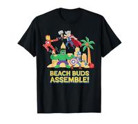 Marvel Super Heroes Avengers "Beach Buds Assemble!" Vacation Maglietta
