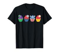 Marvel Super Heroes Avengers Cupcakes Birthday Party Gift Maglietta