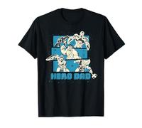 Marvel Super Heroes Avengers Hero Dad Father's Day Retro Maglietta