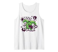 Marvel Super Heroes Avengers Hulk Groovy Wavy Name Canotta