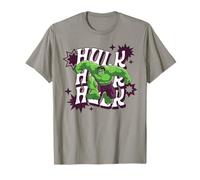Marvel Super Heroes Avengers Hulk Groovy Wavy Name Maglietta