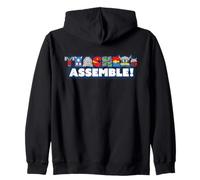 Marvel Super Heroes Avengers Teachers Assemble! Teacher Team Felpa con Cappuccio