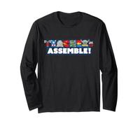 Marvel Super Heroes Avengers Teachers Assemble! Teacher Team Maglia a Manica