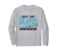 Marvel Super Heroes Best Dad in The Universe Father's Day Maglia a Manica