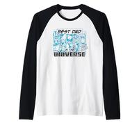 Marvel Super Heroes Best Dad in The Universe Father's Day Maglia con Maniche Raglan