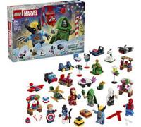 Marvel Super Heroes Calendario dell''Avvento 2026, Giochi di costruzione Giochi Bambini 6+ per Countdown di Natale con 24 Sorprese a Tema Supereroi, Set da costruzione, 6 anno/i, Plastica, 317 pz, 393