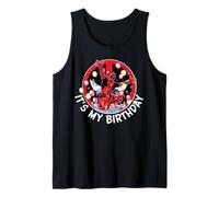 Marvel Super Heroes Deadpool It's My Birthday Party Crash Canotta