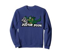 Marvel Super Heroes Doctor Doom Villains Graffiti Tag Style Felpa