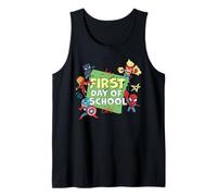 Marvel Super Heroes First Day of School Back to School Canotta