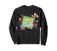 Marvel Super Heroes First Day of School Back to School Felpa