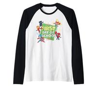 Marvel Super Heroes First Day of School Back to School Maglia con Maniche Raglan