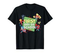 Marvel Super Heroes First Day of School Back to School Maglietta