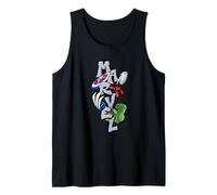 Marvel Super Heroes Graffiti Tag Paint Splatter Tower Logo Canotta