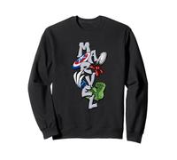 Marvel Super Heroes Graffiti Tag Paint Splatter Tower Logo Felpa