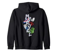 Marvel Super Heroes Graffiti Tag Paint Splatter Tower Logo Felpa con Cappuccio