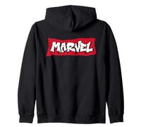 Marvel Super Heroes Graffiti Tag Style Marvel Logo Official Felpa con Cappuccio