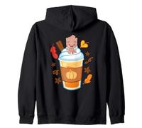 Marvel Super Heroes Groot Pumpkin Spice Drink Cozy Fall Felpa con Cappuccio